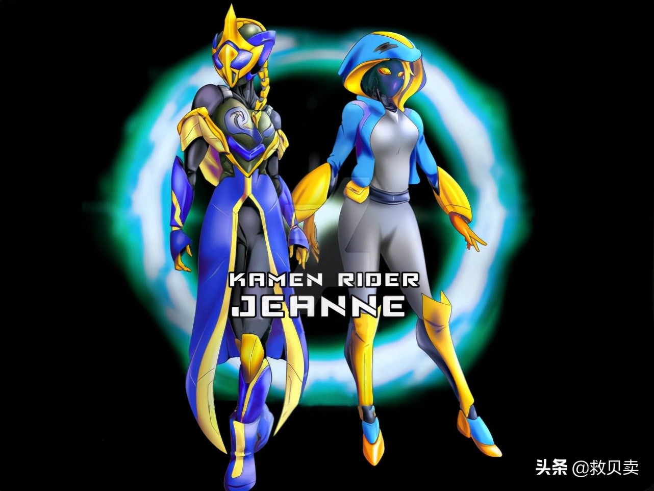 假面骑士baffa新形态,假面骑士贞德帅气变身素材
