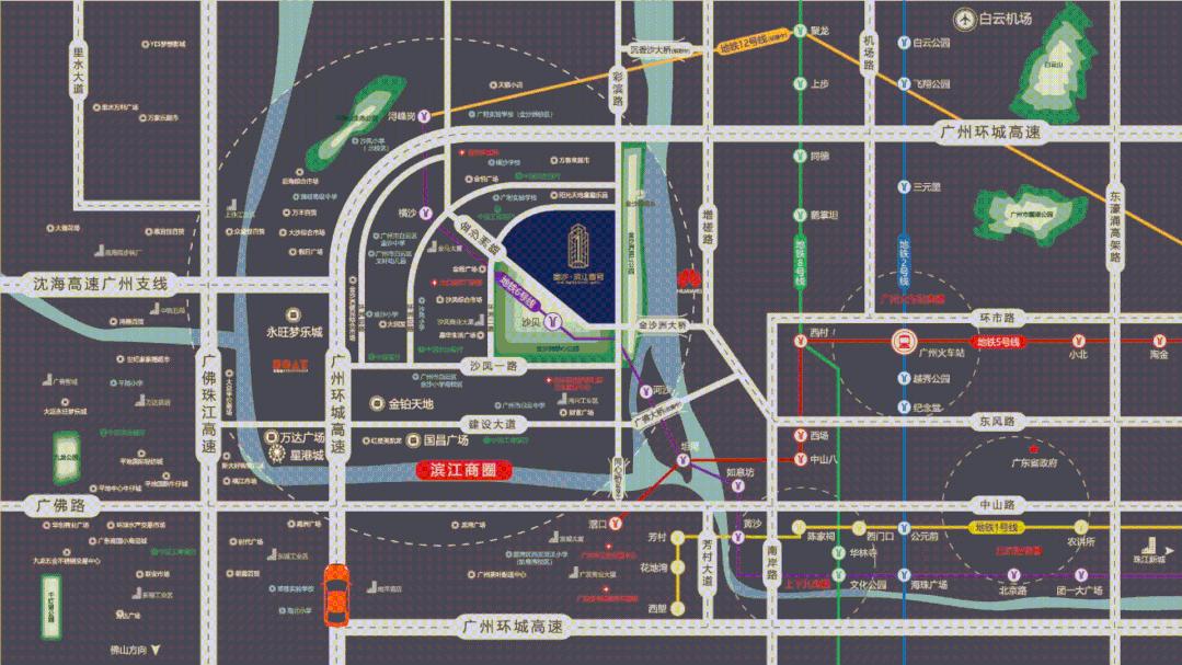 广州金沙洲滨江壹号沙盘,金沙洲滨江壹号占地面积