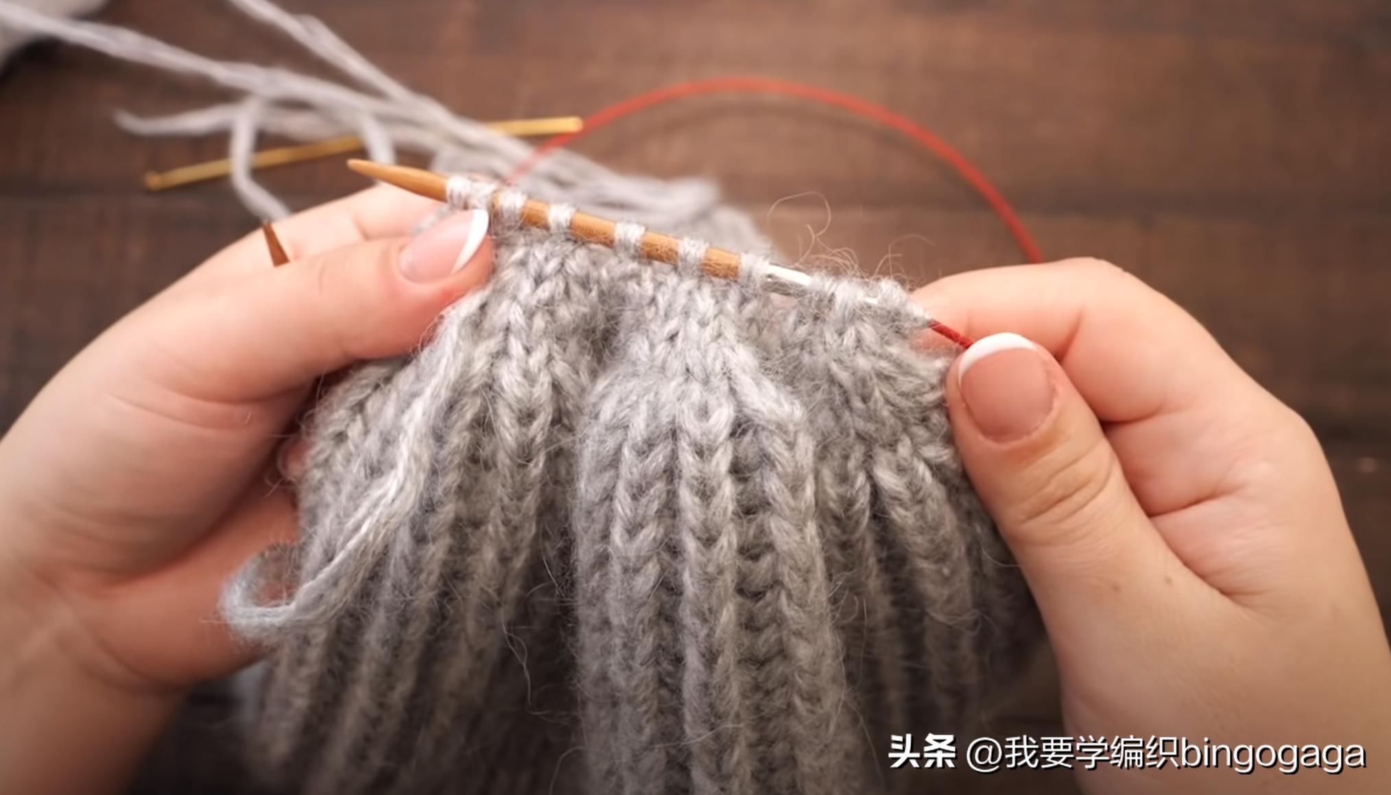 简单的女冬风雪帽编织,秋冬大帽檐帽子编织