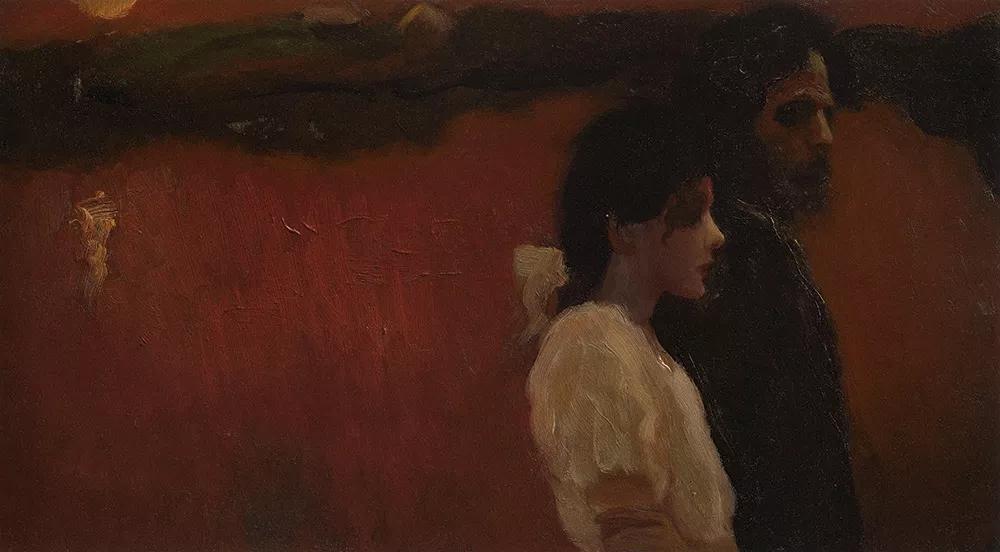 罗中立何多苓油画欣赏,何多苓人物油画教学视频