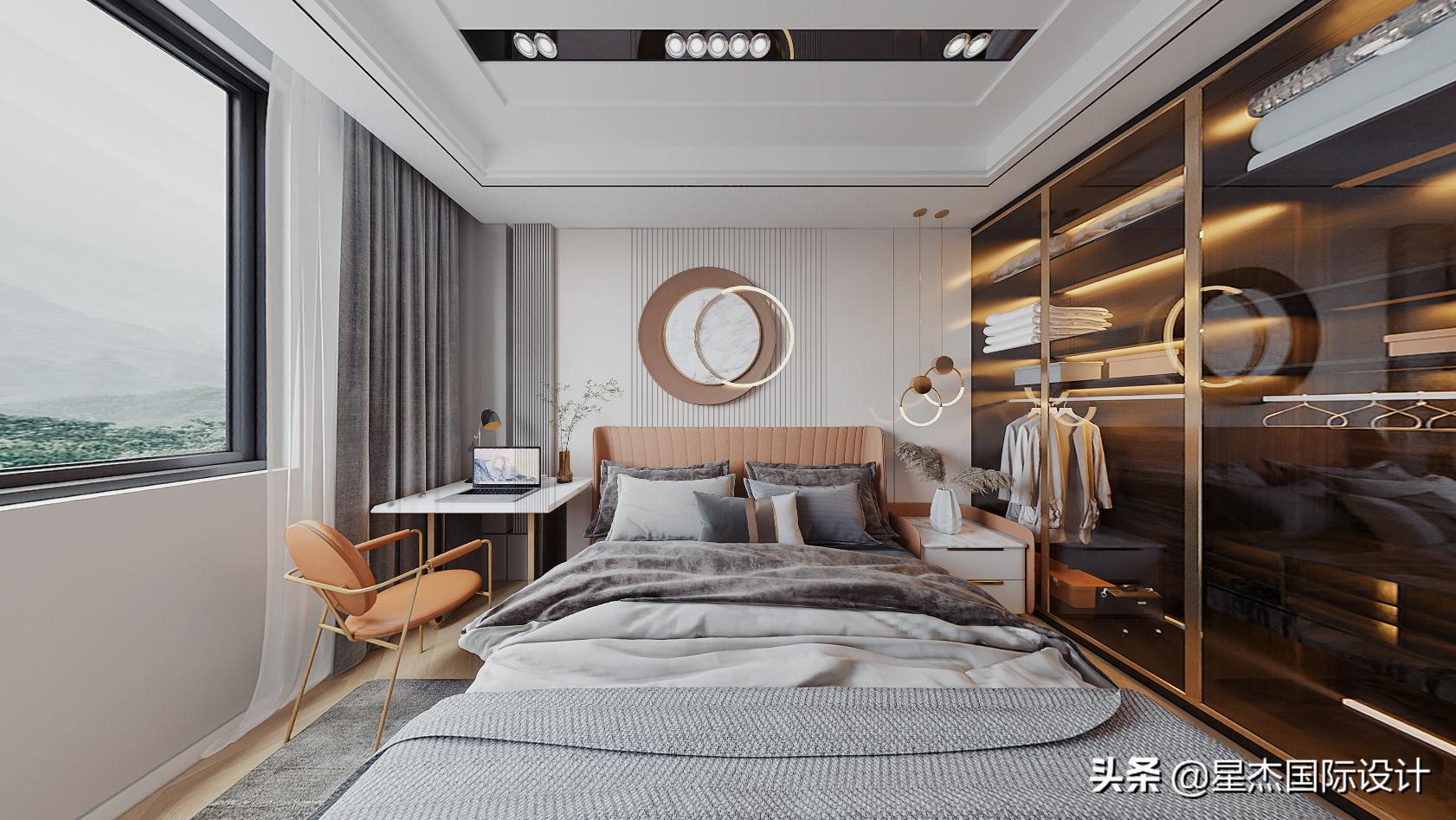 高德庄园度假别墅装修设计，专为度假打造500㎡中式风“观景台”