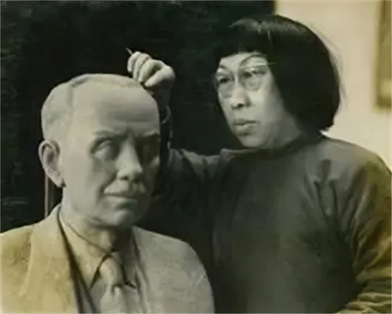 潘玉良从青楼走出的画魂,潘玉良照片真实自画像