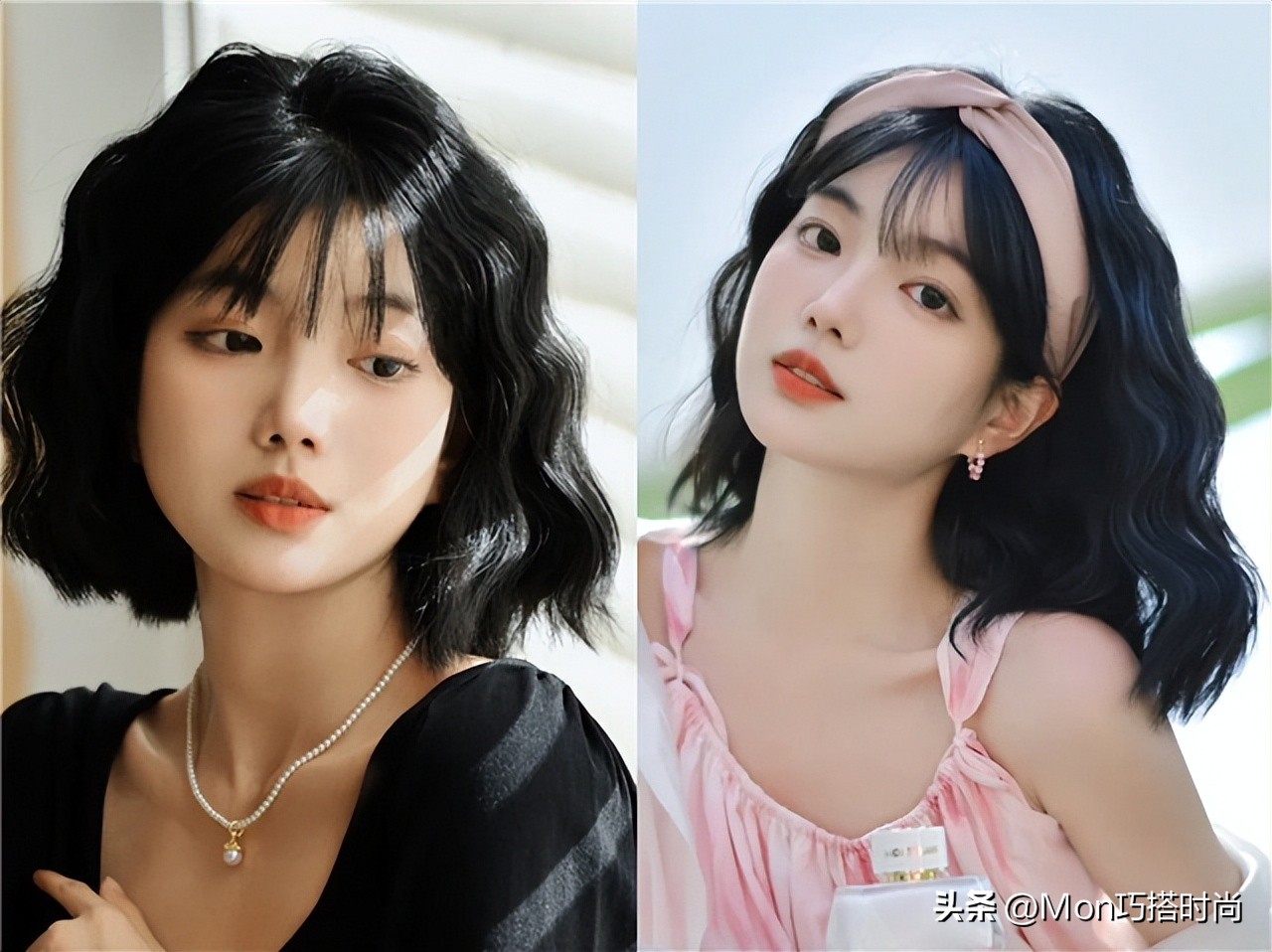 又软又细中长发怎么烫好看,中长发怎么烫好看有气质