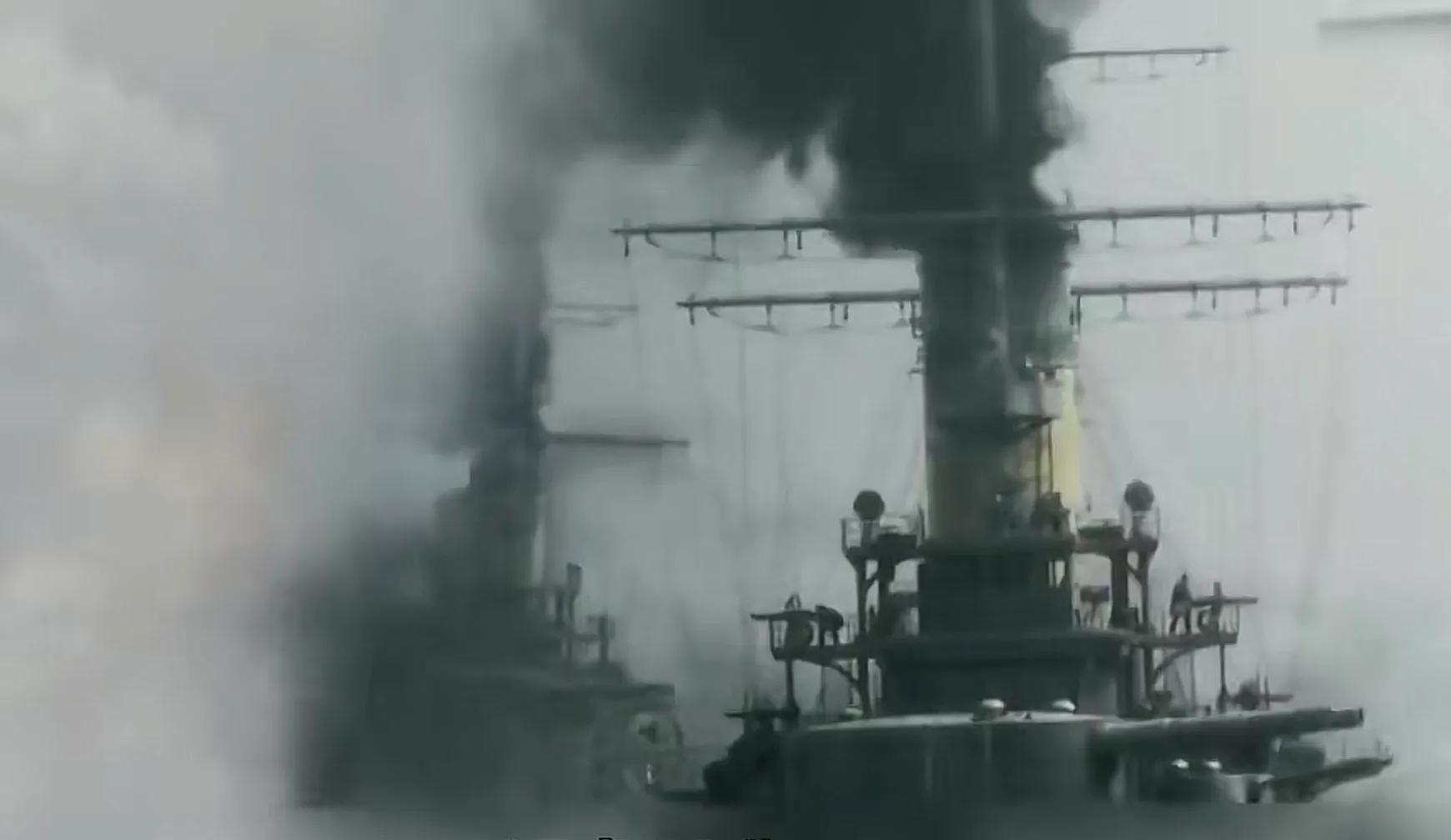 三笠号战列舰vs大和号战列舰,旧日本帝国三笠号战列舰