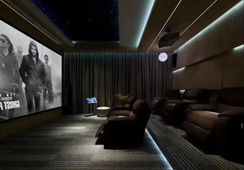 HIWE艾维丨智能家庭影院的结构