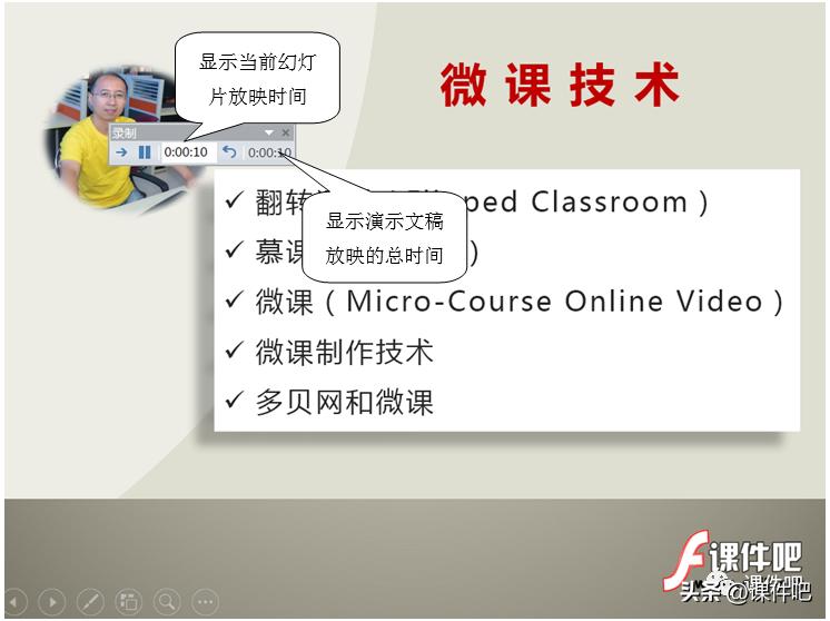 微课制作技巧：使用PowerPoint制作微课视频