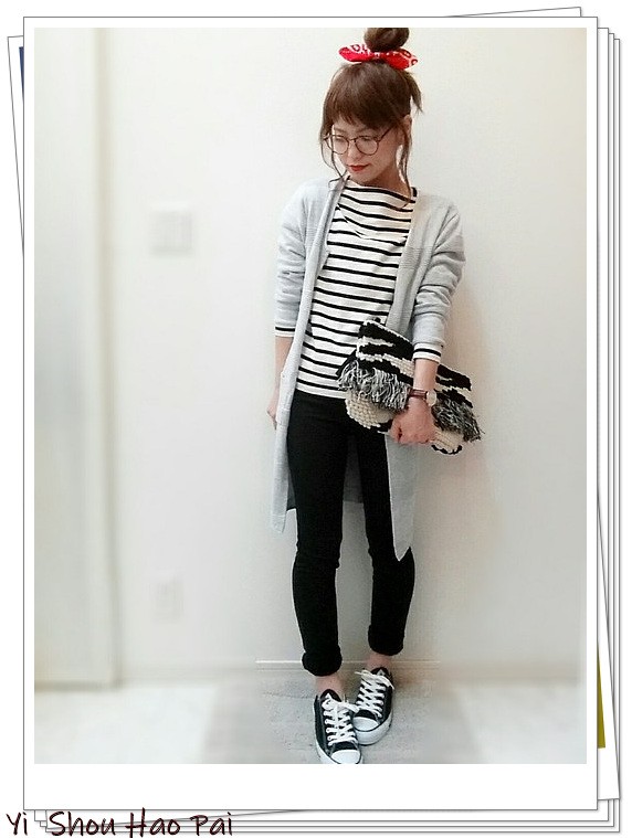 横条纹怎样穿显瘦,横条纹不显胖怎么穿