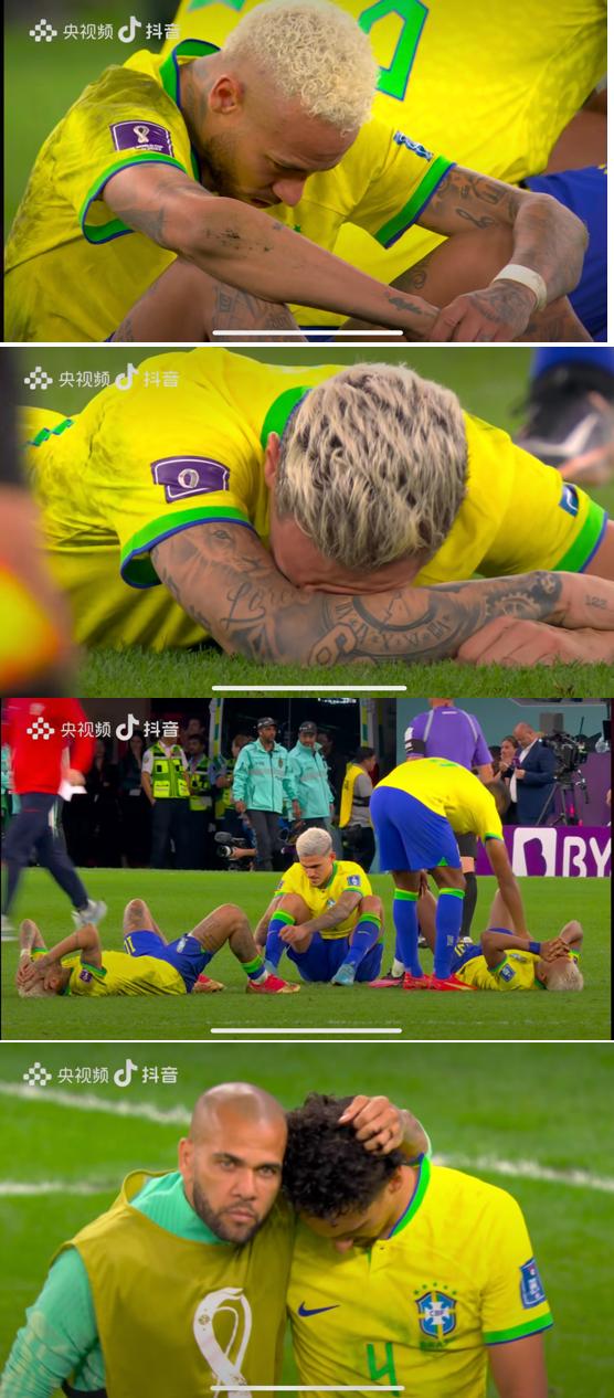 内马尔哭了是哪场比赛,内马尔输给克罗地亚哭成泪人