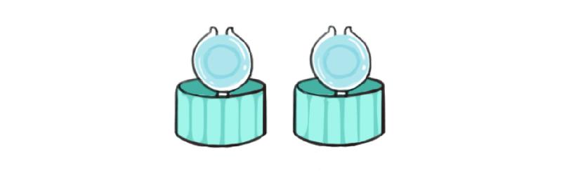 镜片盒唛头？这些常用的OK镜片铁盒子/RGP马口铁眼镜盒