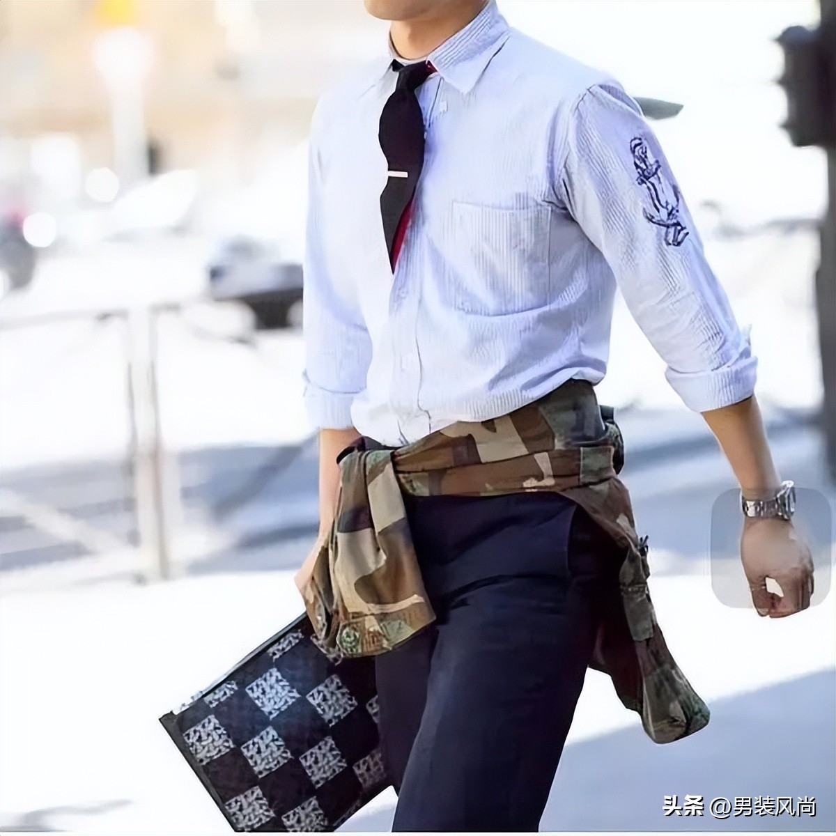 大容量包包高级感简单大方搭配,夏季型男必备的6款包包搭配指南