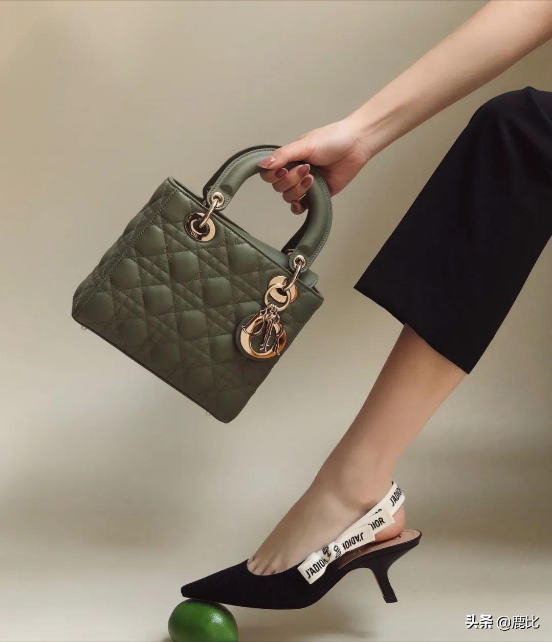 ladydior戴妃包拉链款,美到窒息的迪奥戴妃包