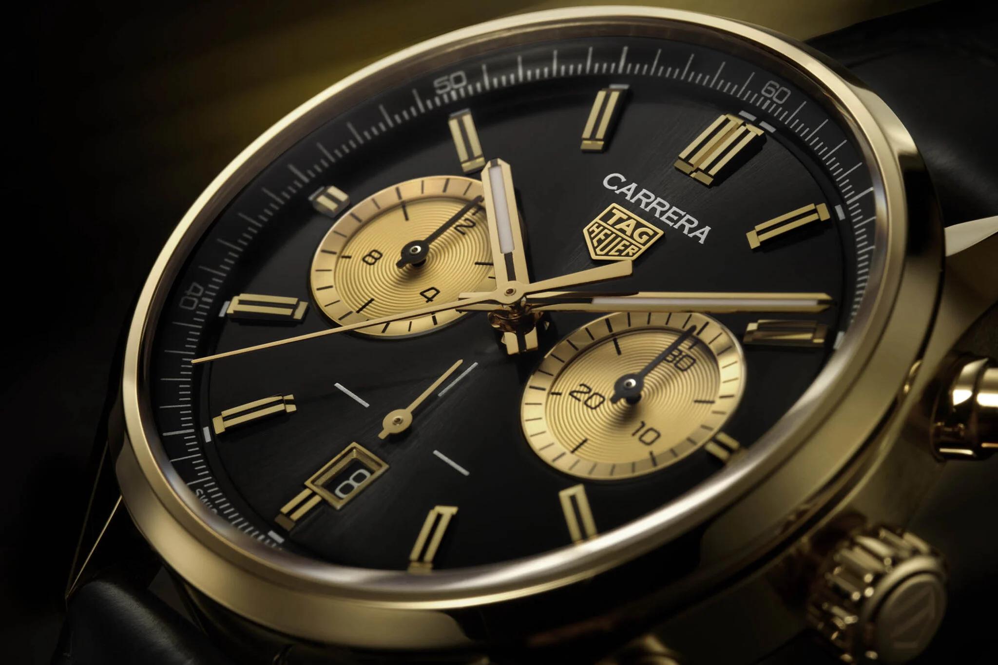 泰格豪雅卡雷拉金表,泰格豪雅卡莱拉39mm表盘限量500