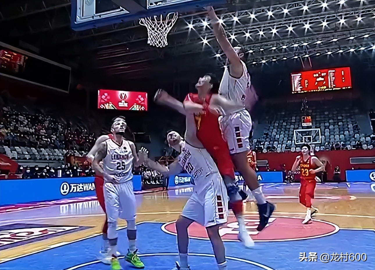 男篮亚洲杯黎巴嫩男篮周琦得分,男篮亚洲杯赛况中国vs黎巴嫩周琦