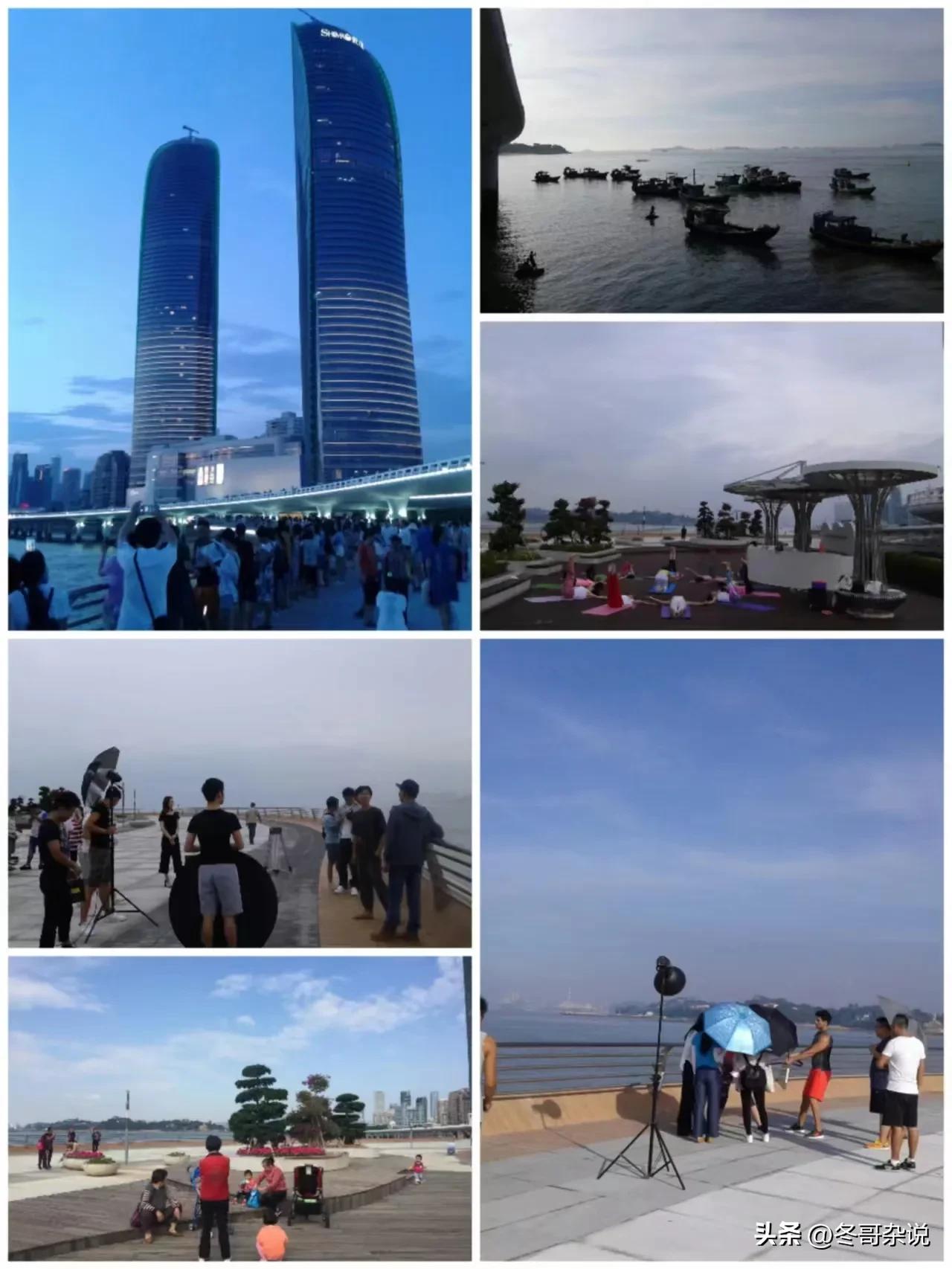 厦门海边观景平台,厦门海上观景