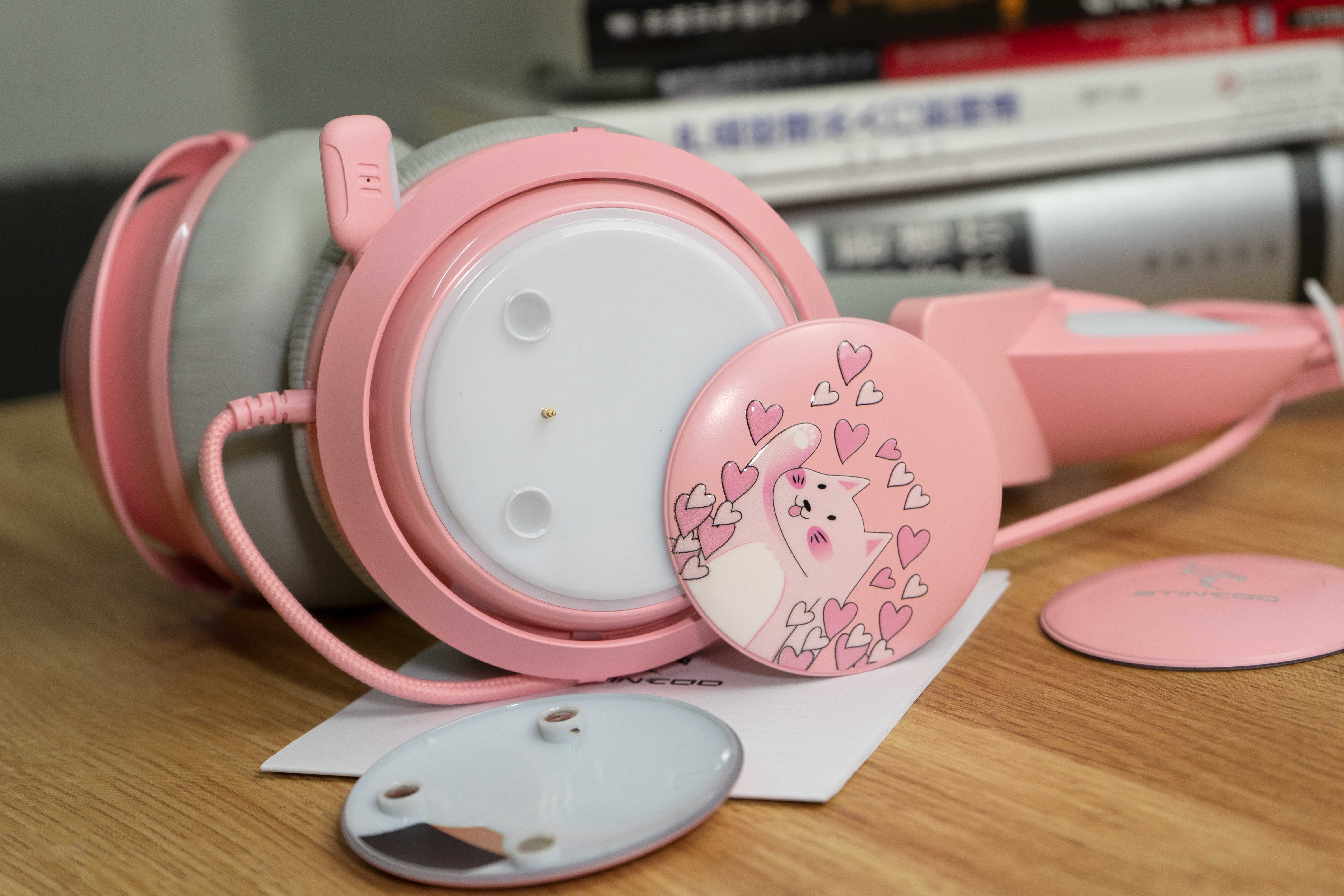 硬派甜心，硕美科粉色猫耳电竞游戏耳机体验