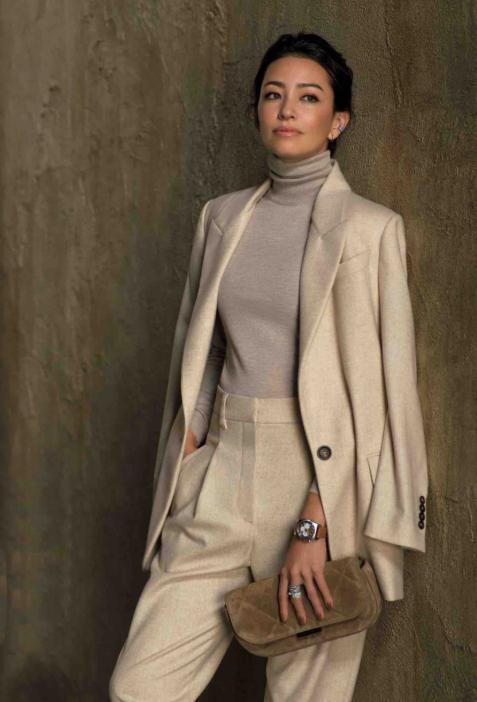 日式中年女性知性搭配,日本中年优雅气质穿搭夏季