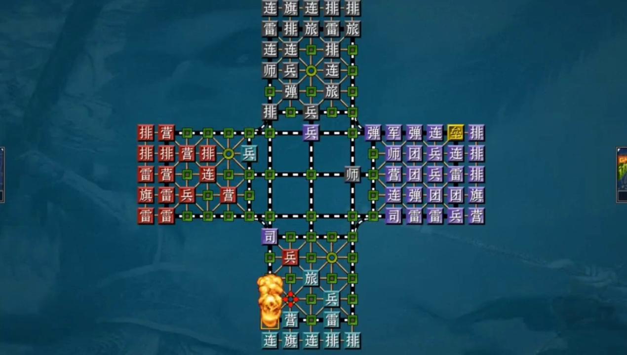 四国军棋三英战吕布,吕布战三英游戏解说