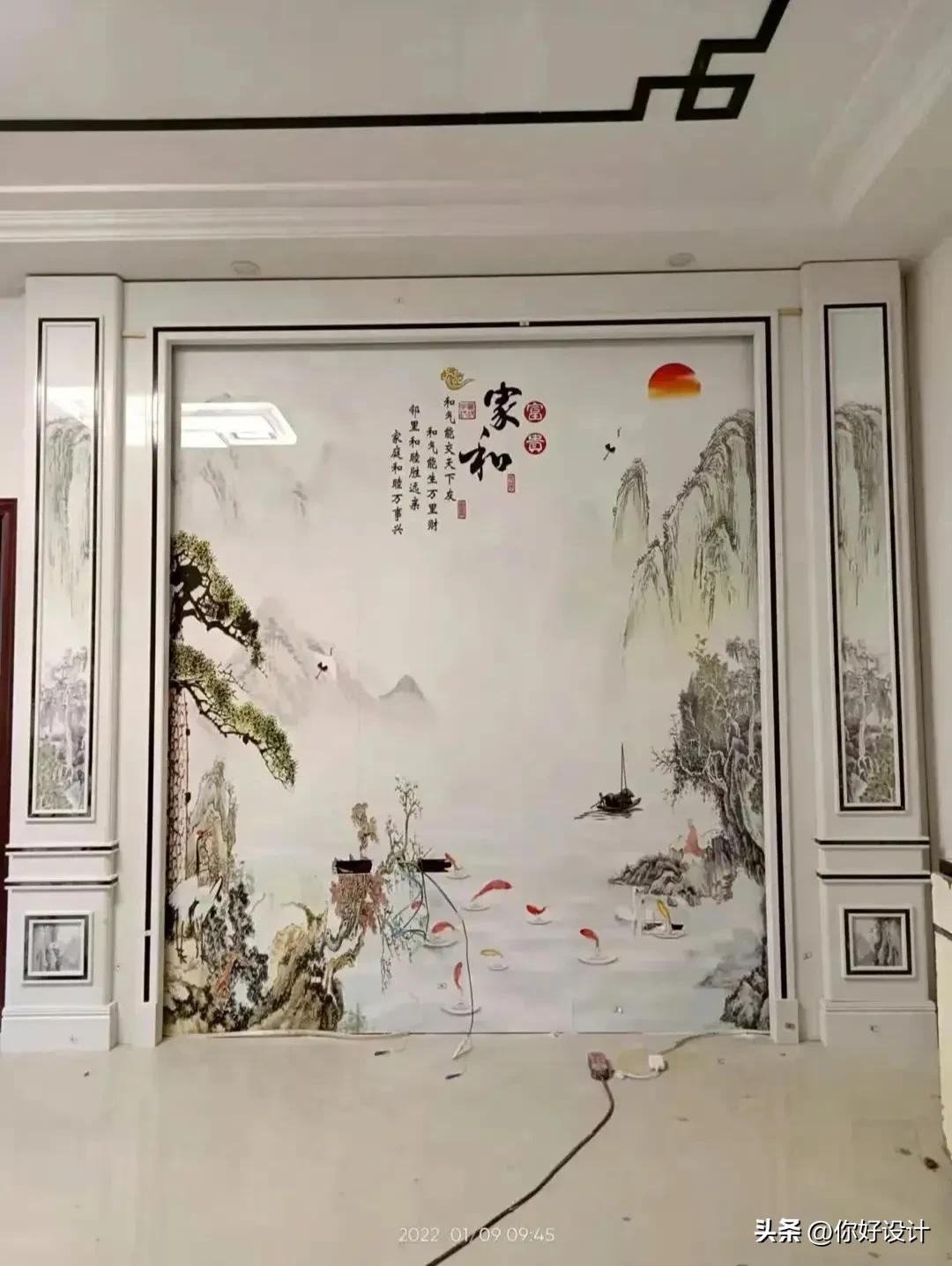 二十款高颜值电视墙背景墙,二十平方电视背景墙设计