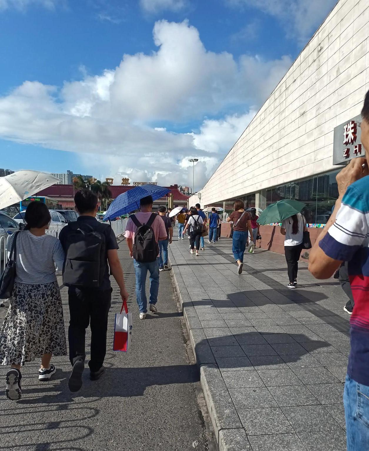 珠海拱北口岸和横琴口岸,珠海拱北口岸和澳门关闸口岸