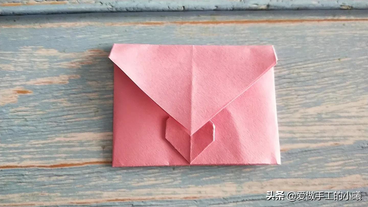 好看又简单的信封折纸,超好看的小信封折纸