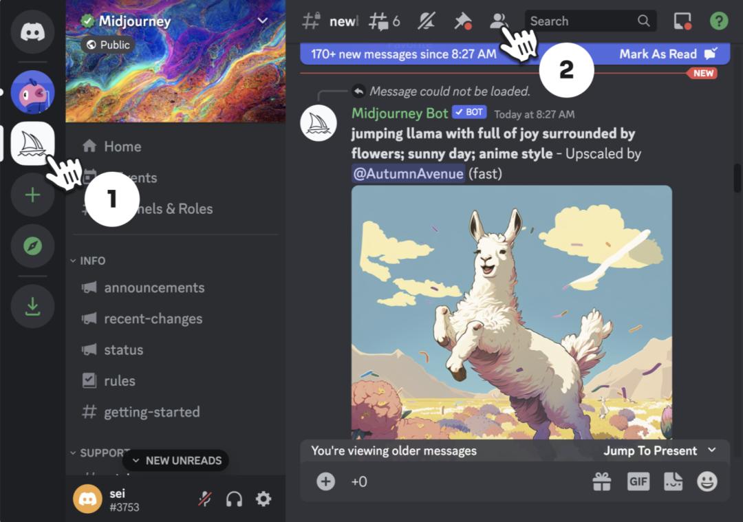 midjourney添加的服务器在哪里,midjourney建服务器教程