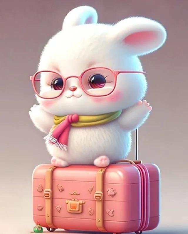 兔子卡通形象系列,卡通可爱的小兔子大全