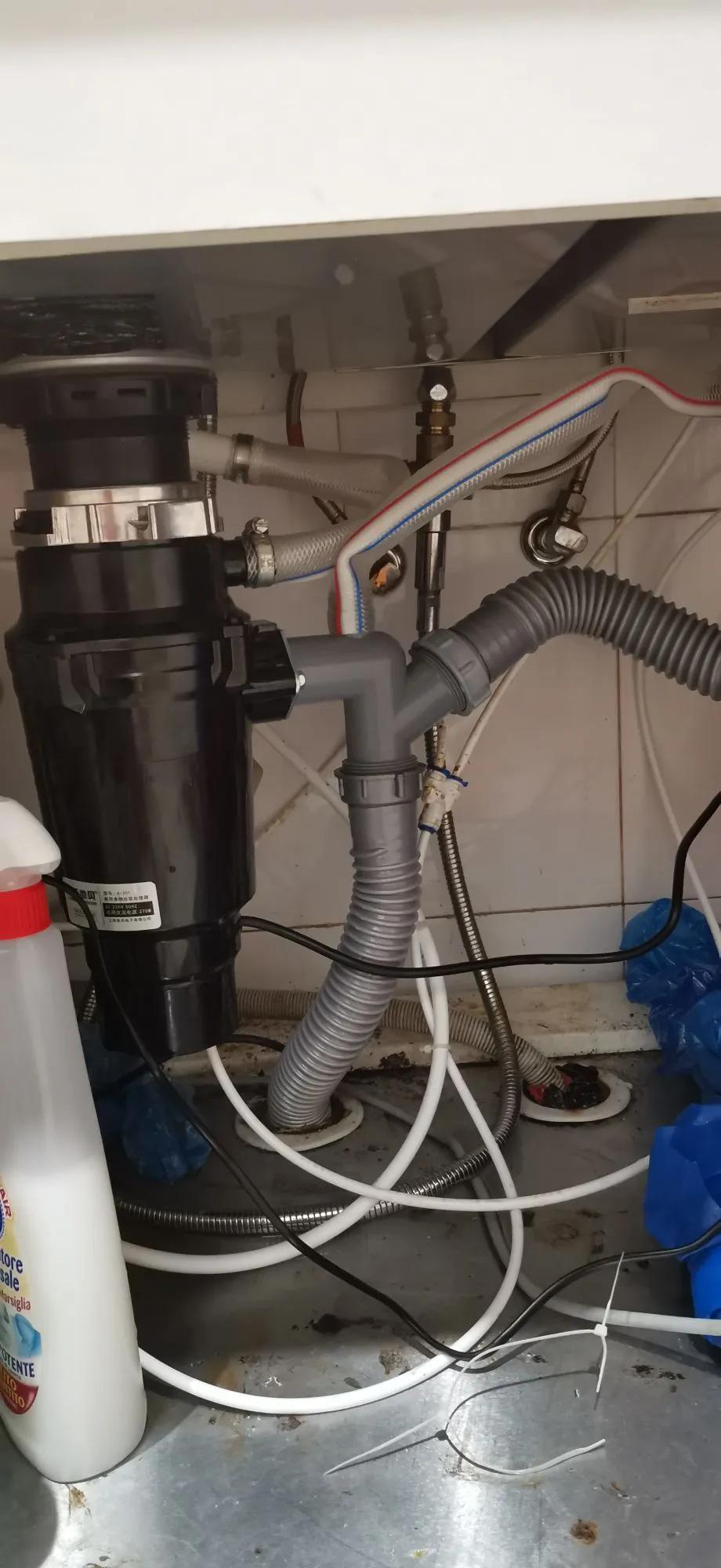 垃圾处理器安装到水盆,垃圾处理器安装方法