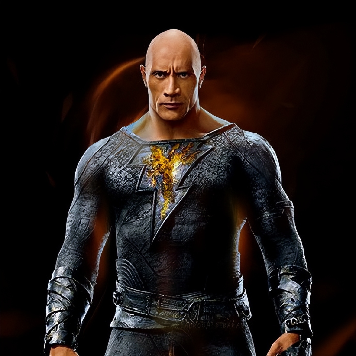 巨石强森黑亚当什么时候开拍,巨石强森黑亚当海报