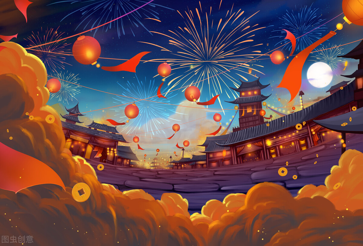 新年古诗词12首：除夕更阑人不睡，厌禳钝滞迎新岁