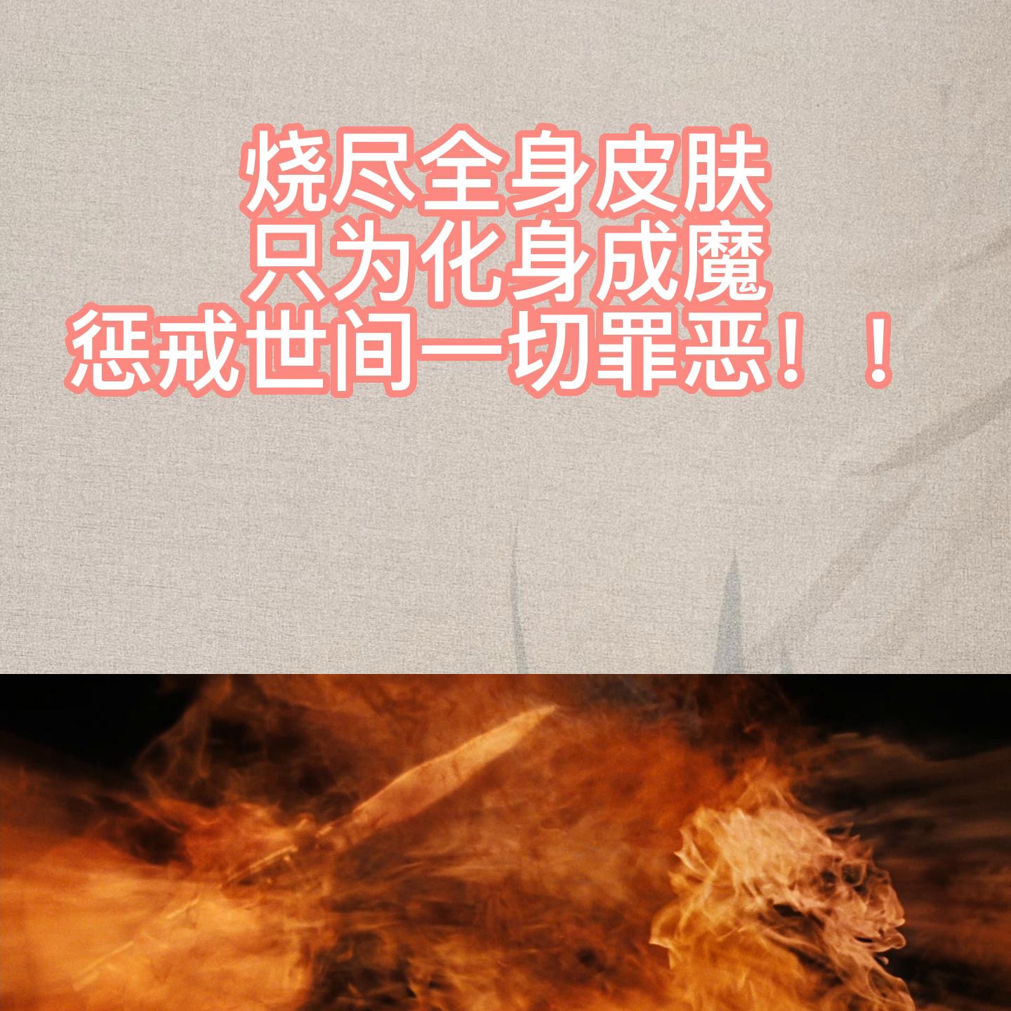 我不入地狱，谁入地狱。就让我化身成魔，惩戒一切罪恶！#经典