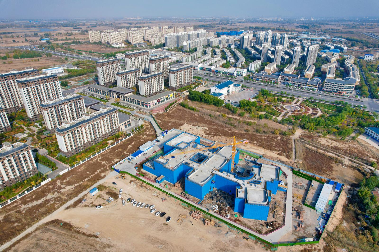 银川市丰登片区中心幼儿园项目顺利推进,着力改善“大班额”“入学难”问题