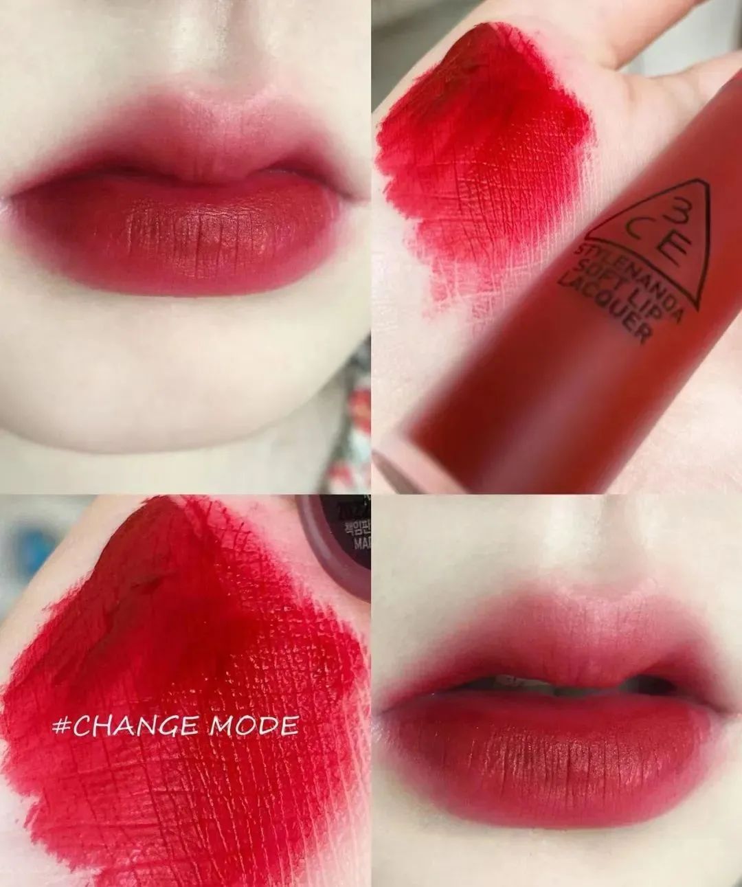 3ce腮红搭配什么唇釉,3ce眼影盘全哑光搭配哪个3ce腮红