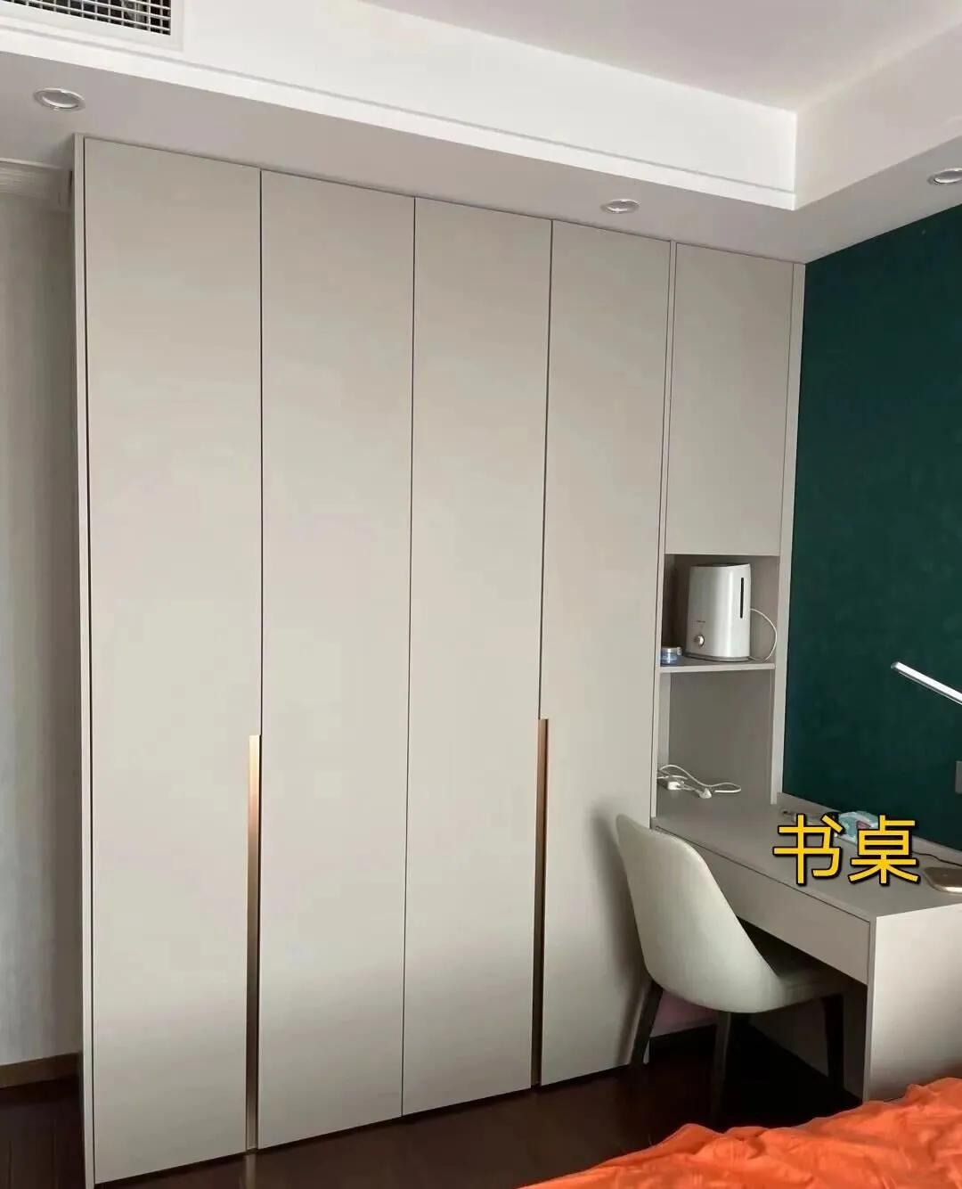 书桌衣柜一体180,儿童房定制书桌衣柜一体