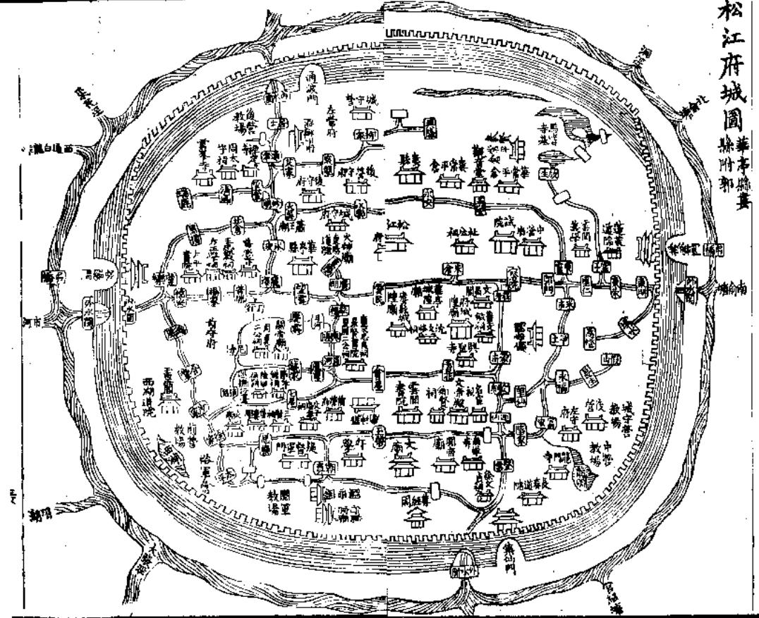 中国松江古城,中国城池建造史