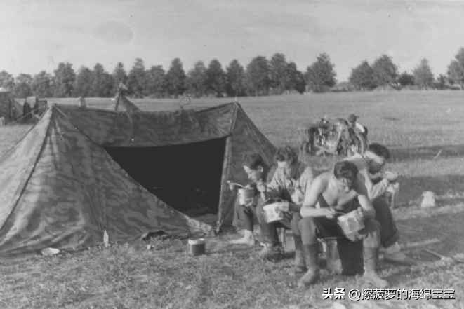 户外防水防火帐篷布,二战德国帐篷