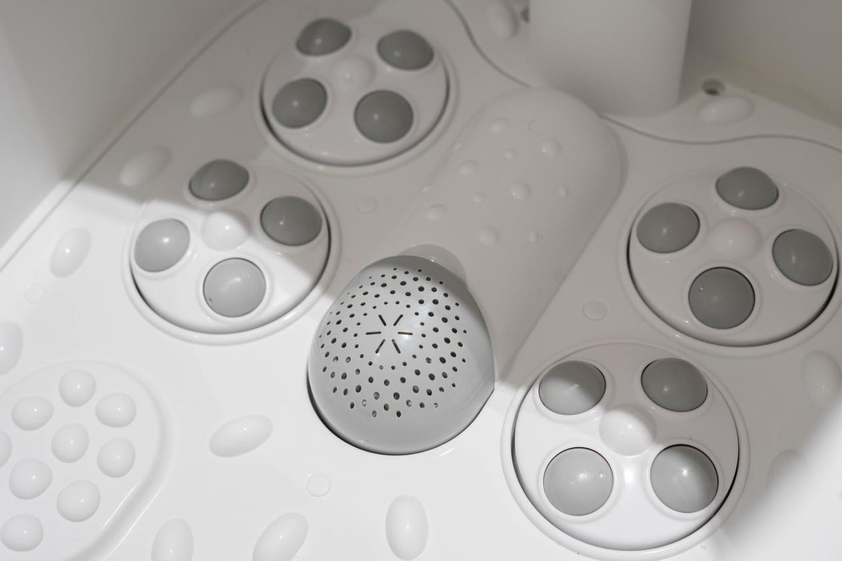 美的足底按摩器测评,泡脚机按摩仪美的