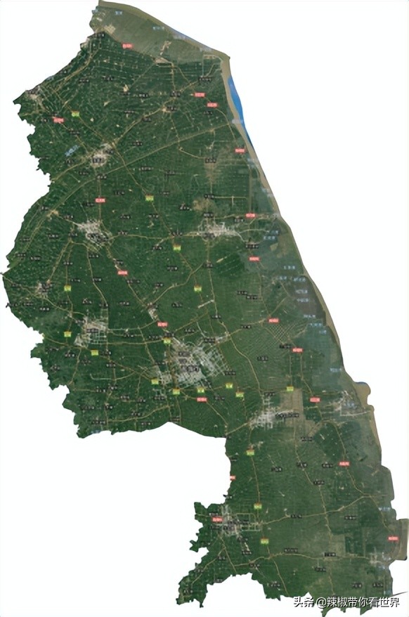 盐城最大的海边城市,盐城海岸线为何一直延伸