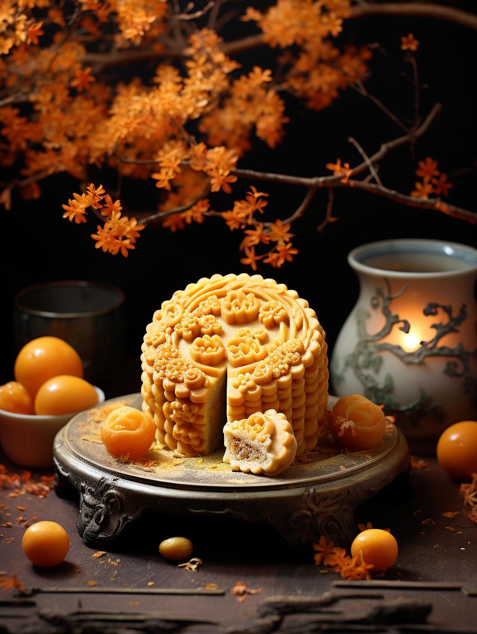 南充美食中秋月饼,中秋节美食月饼高清大图