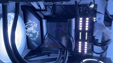 微星战神s360水冷和龙神二代,测试微星s360水冷