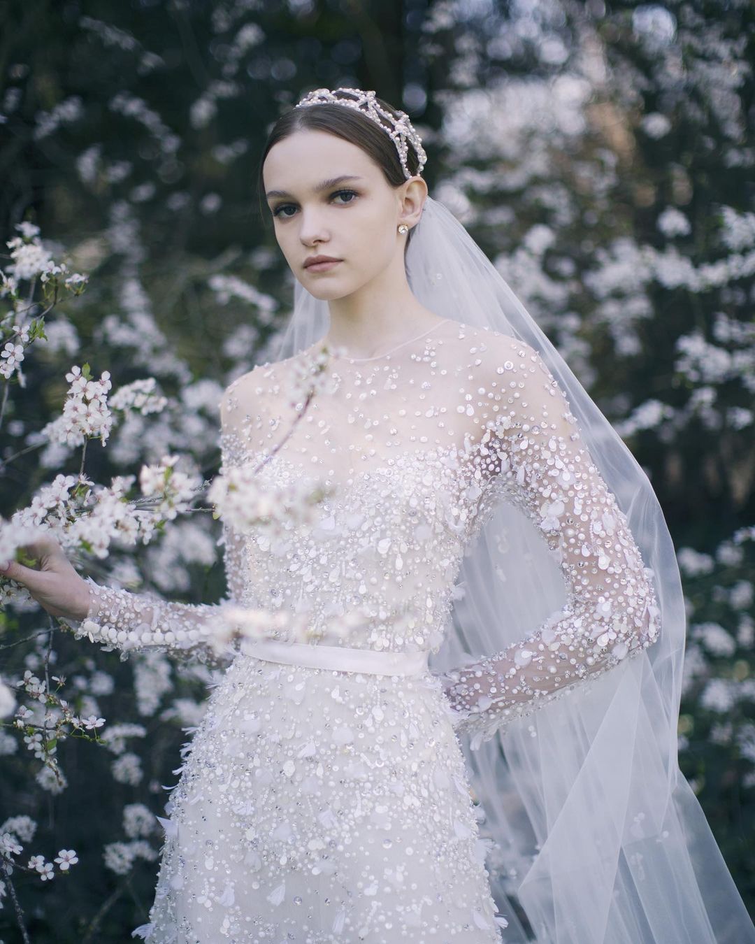 eliesaab婚纱高定2023,黎巴嫩eliesaab仙女裙高定