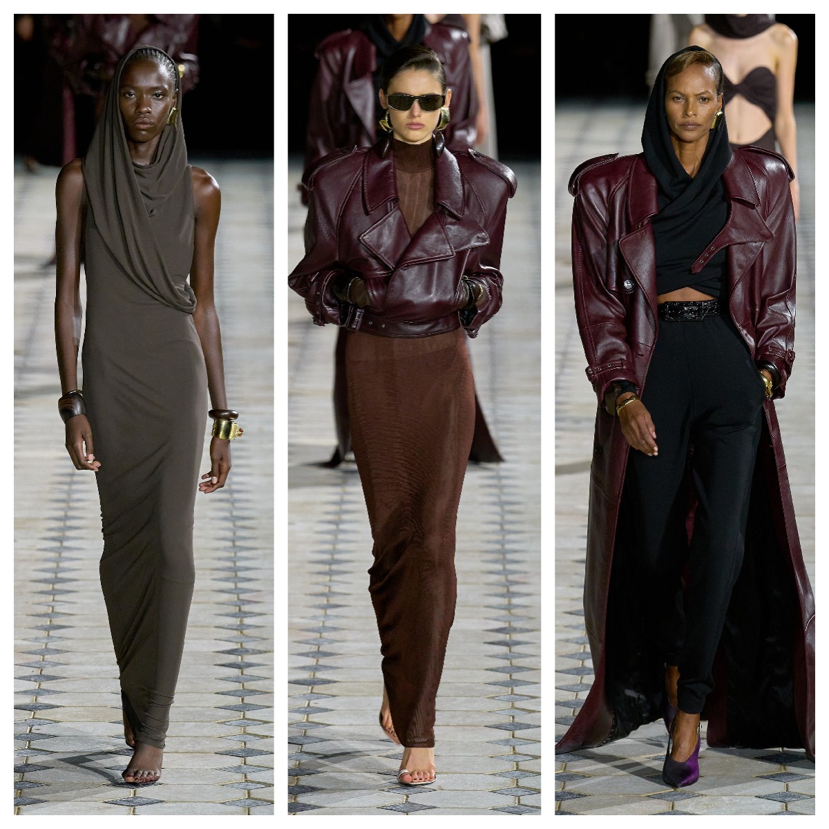 巴黎时装周saint,saintlaurent圣罗兰时装周