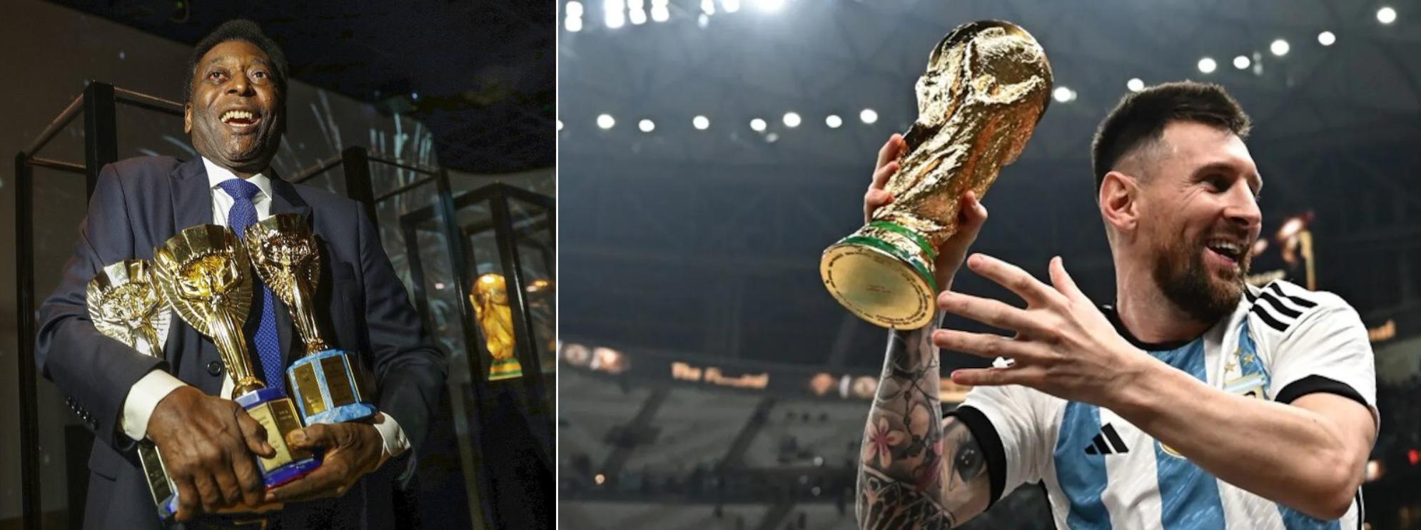 梅西追平巴蒂美洲杯进球记录,梅西世界波破门追平贝利纪录