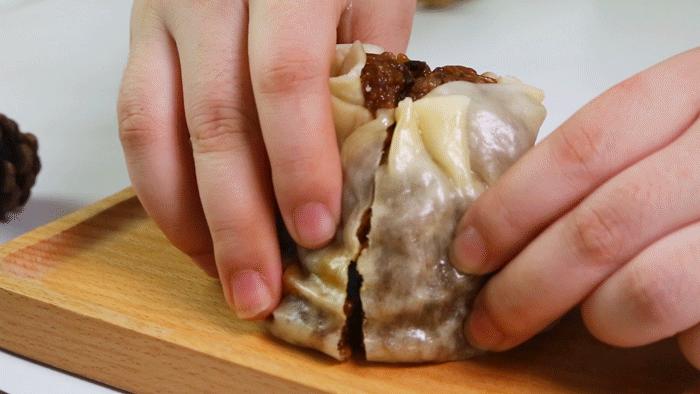 盒马金陵大肉包,真假小笼包