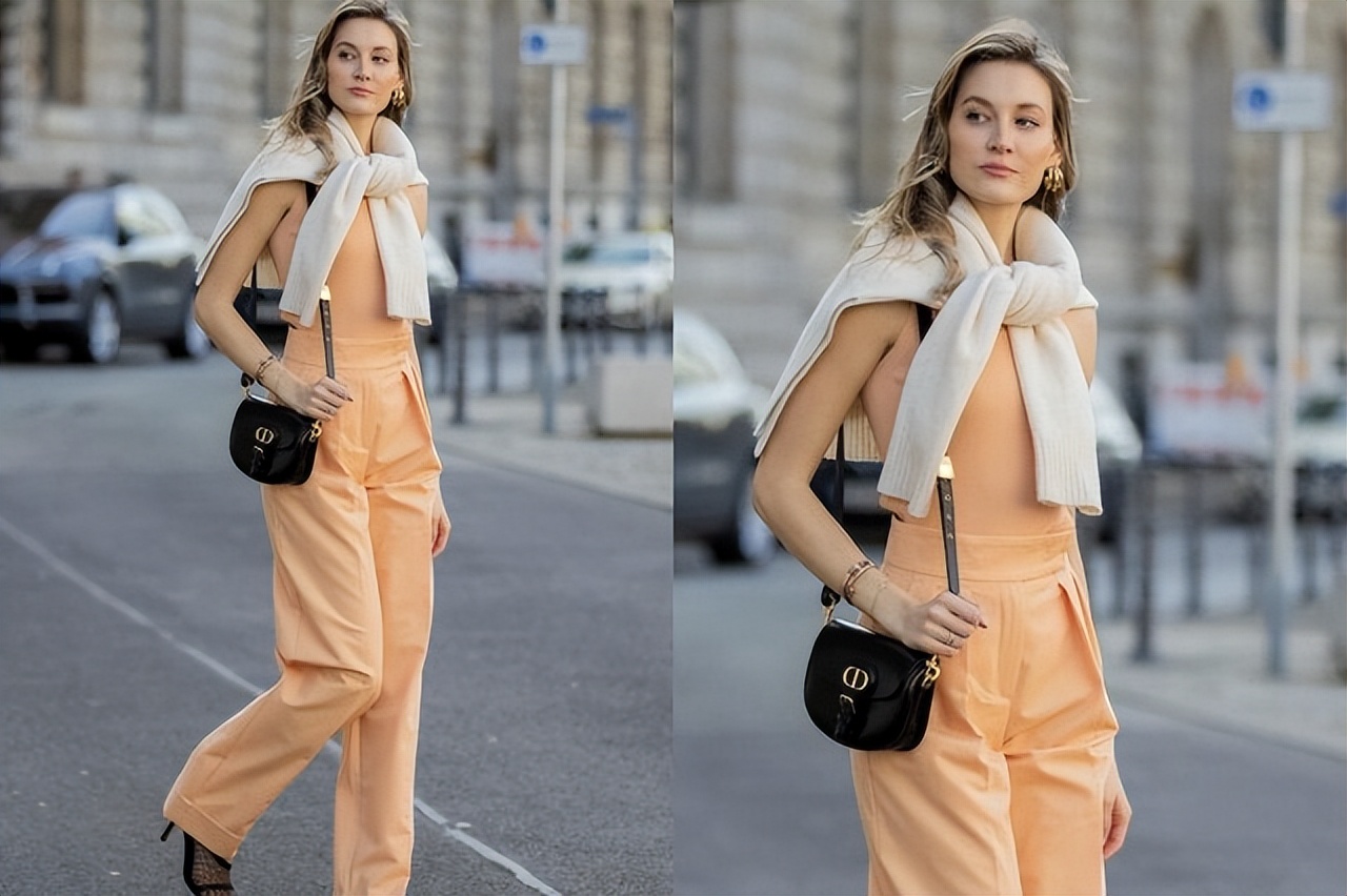 好穿又百搭的夏天套装,同色系套装高级洋气搭配