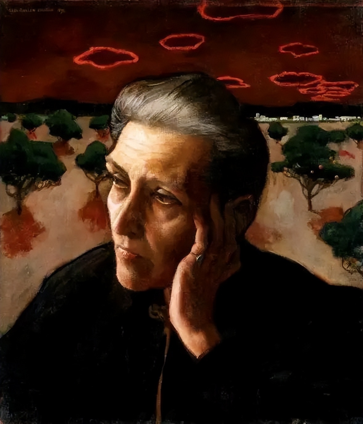 关于母亲的绘画大师,母亲节大师画中的母亲