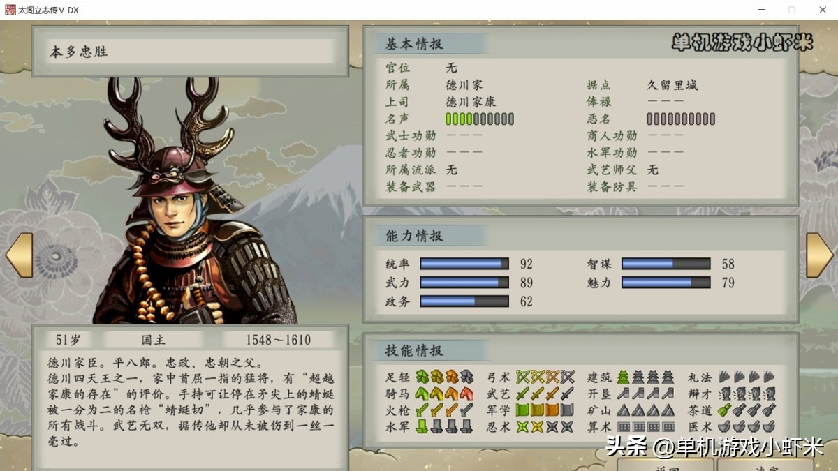 太阁立志传5贤侯,太阁立志传5dx武将推荐