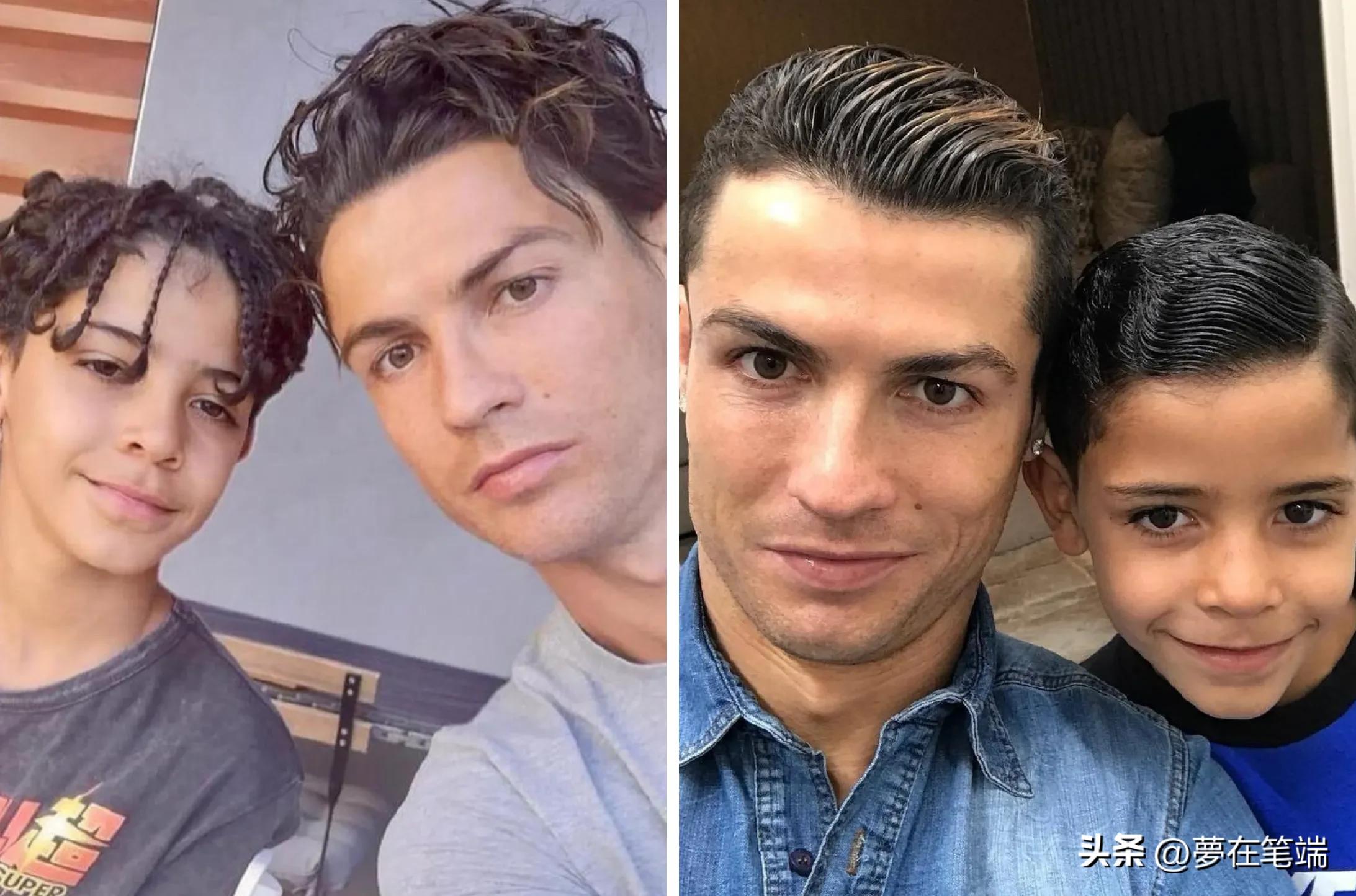 迷你罗和c罗小时候的对比,c罗小时候家里穷吗