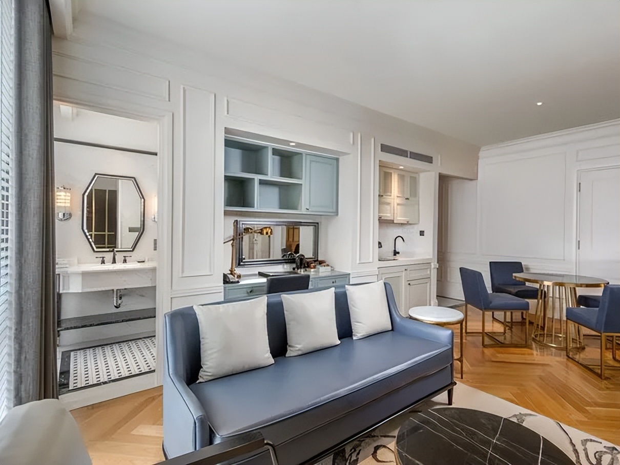 经典摩登复古风的五星级酒店,经典的酒店