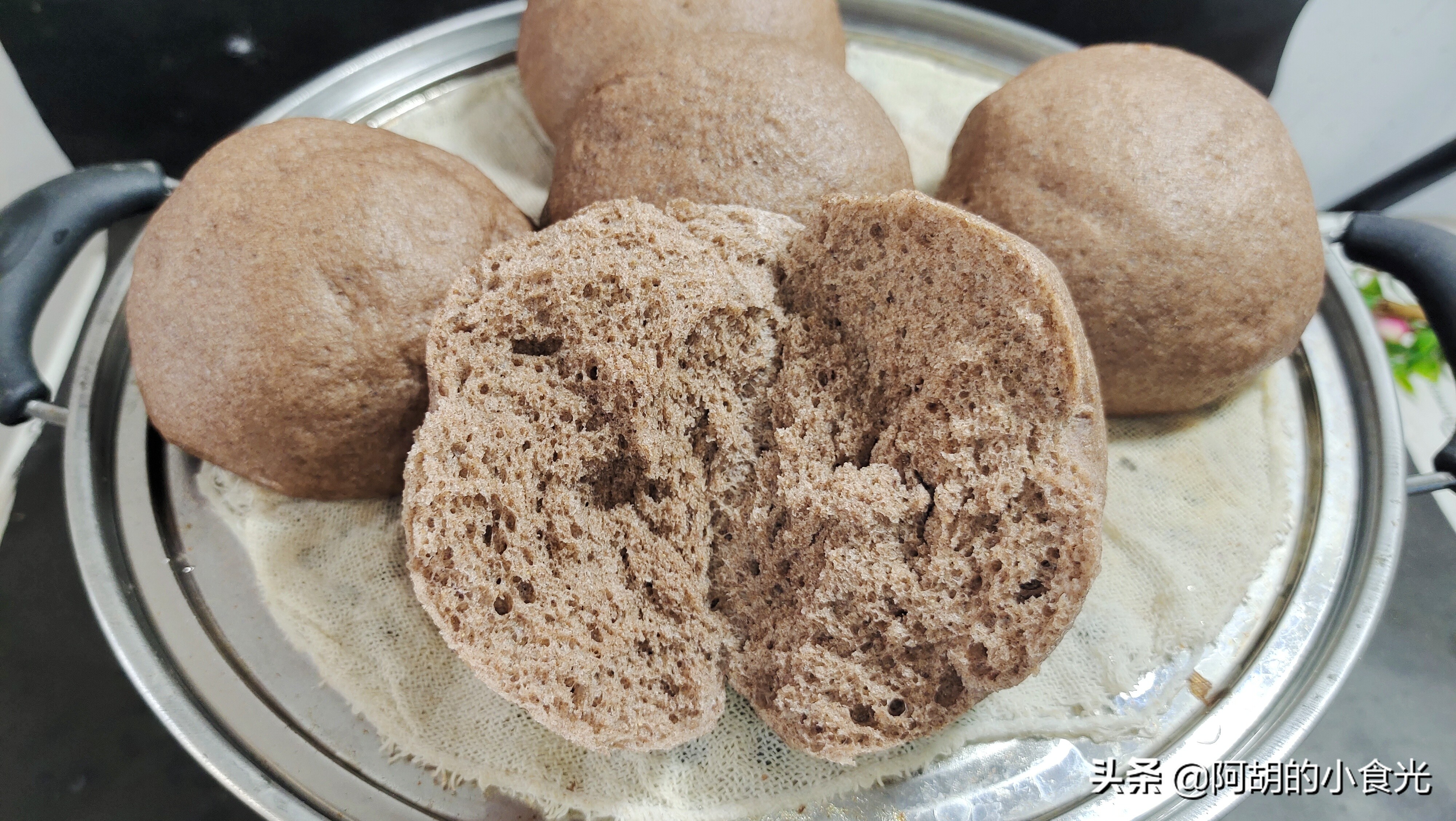 蒸馒头用全麦粉好吗,蒸馒头加了淀粉