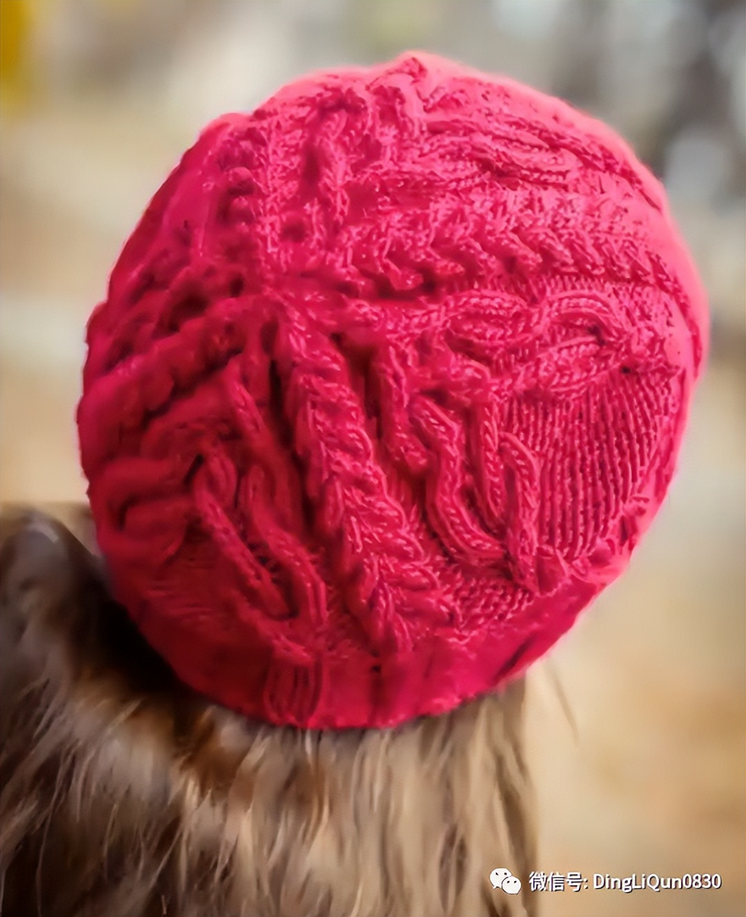 针织帽贝雷帽,针织时尚贝雷帽高级感